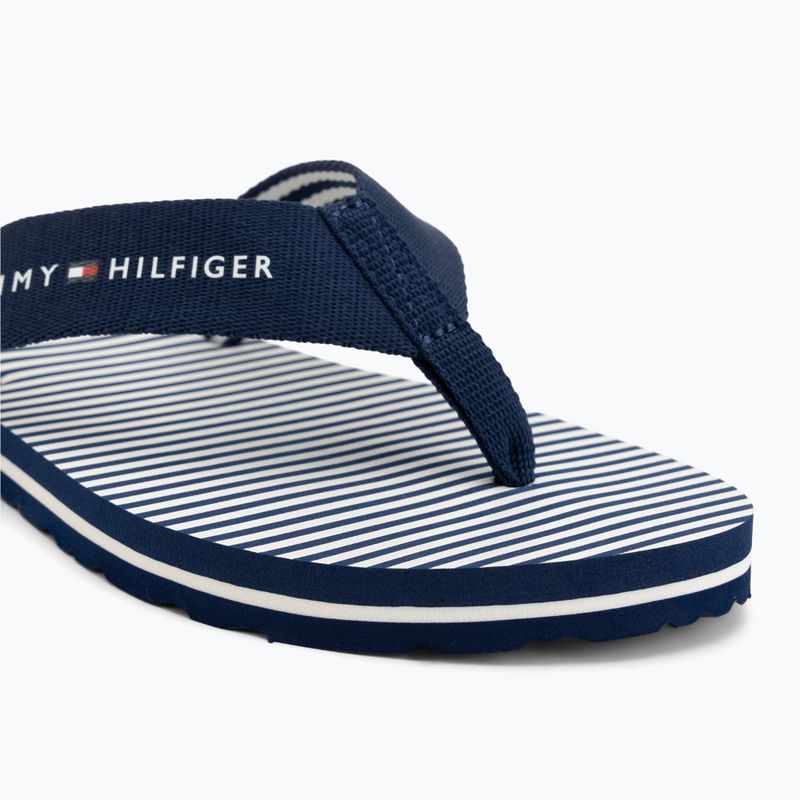Dámske žabky Tommy Hilfiger Ithaca Stripe Summer preppy navy 7