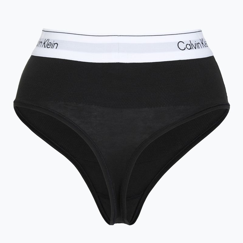 Dámske nohavičky Calvin Klein LV00QF8283 Thong black 2