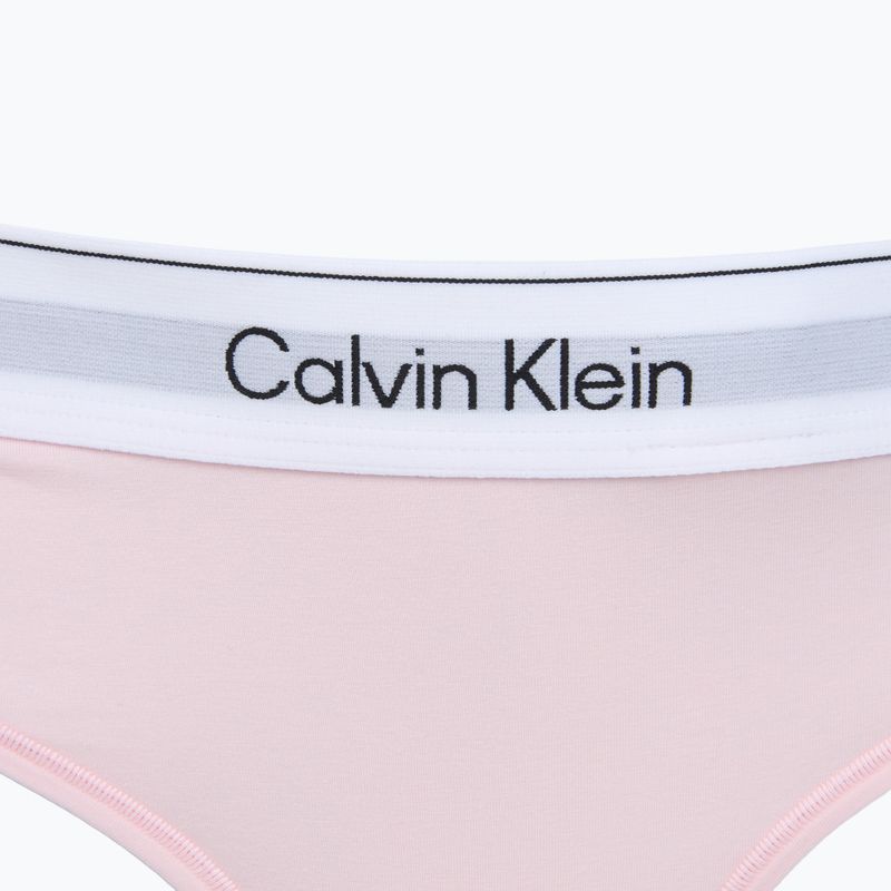 Dámske nohavičky tangá Calvin Klein LV00QF8518 Thong cradle pink 3