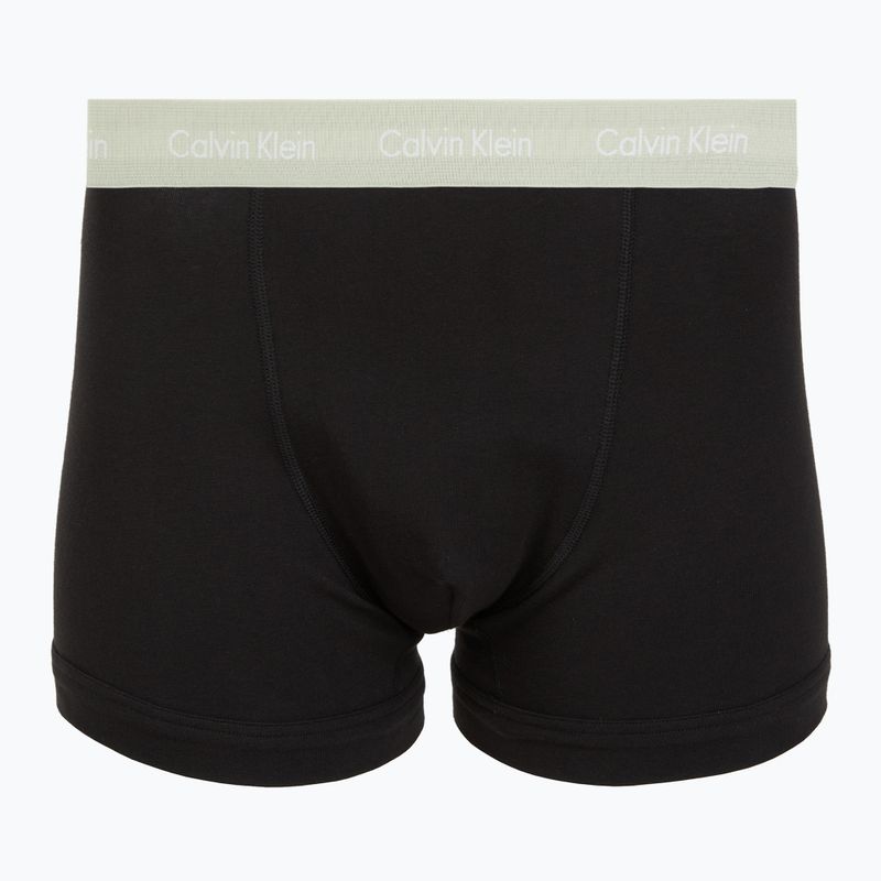 Pánske boxerky Calvin Klein 0000U2662G Trunk 3 páry black in plume wb/black in misty sag 3