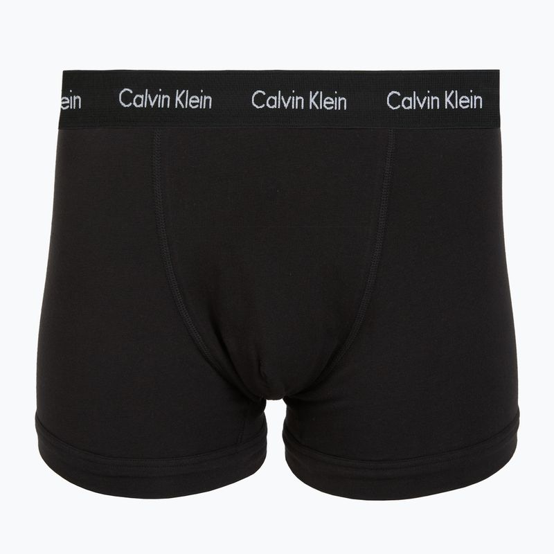 Pánske boxerky Calvin Klein 0000U2662G Trunk 3 páry black in plume wb/black in misty sag 4