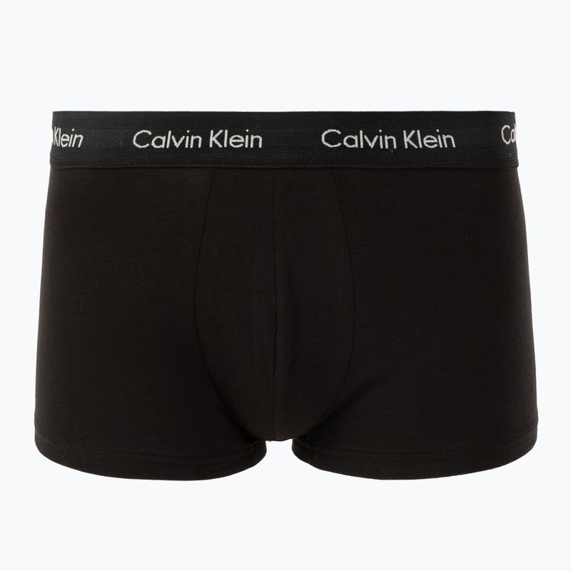 Boxerky Calvin Klein 0000U2664G Low Rise Trunk 3 pairs black/classic blue/black 6