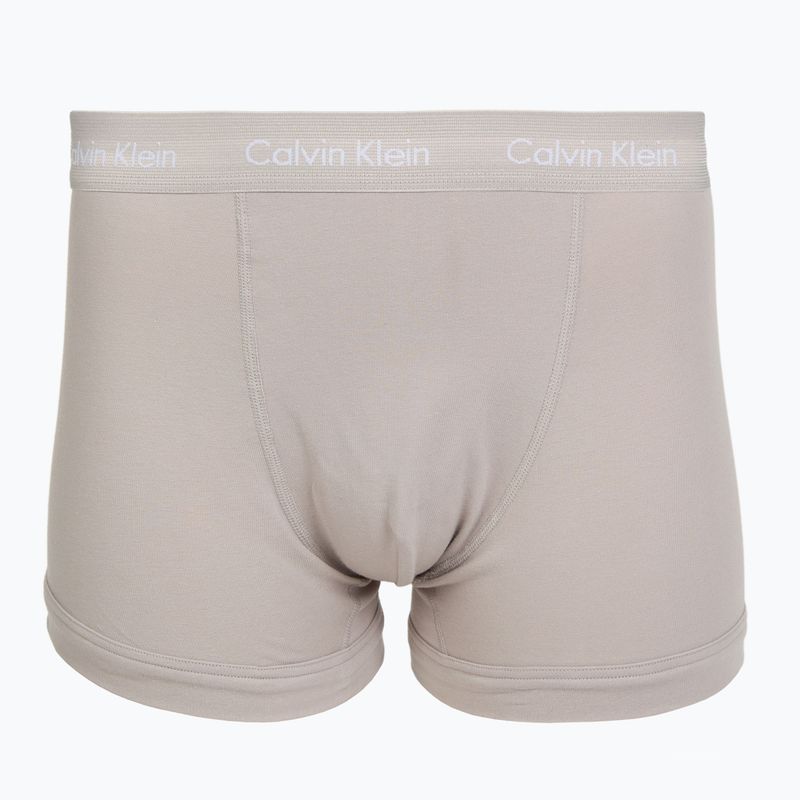 Pánske boxerky Calvin Klein 0000U2662G Trunk 3 páry classic blue/porpoise/black 2