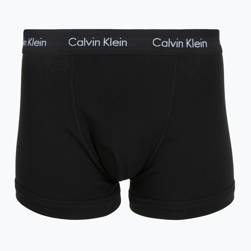 Pánske boxerky Calvin Klein 0000U2662G Trunk 3 páry classic blue/porpoise/black 4