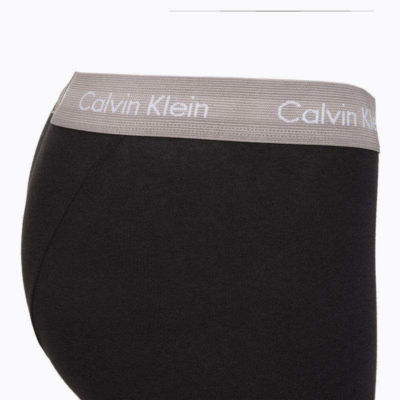 Boxerky Calvin Klein LV00NB4412 Low Rise Trunk 5 pairs black bodies with driftwood/moonlight 8