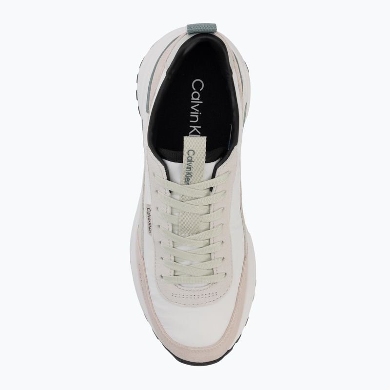 Dámske topánky Calvin Klein HW0HW03279 Hike Runner Nylon Mix brilliant white/misty blue/arctic 5