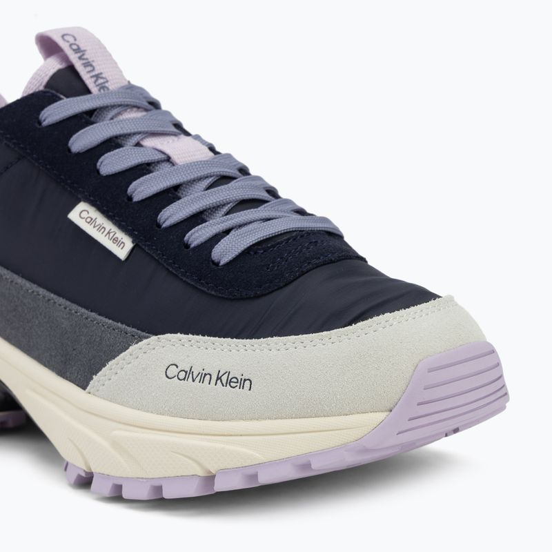 Dámske topánky Calvin Klein HW0HW03279 Hike Runner Nylon Mix blue nights/night owl/white 7