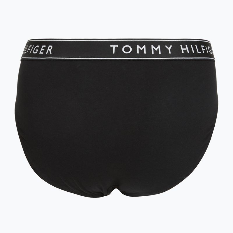 Pánske slipy Tommy Hilfiher Cotton Brief 3 pack black/black/black 2