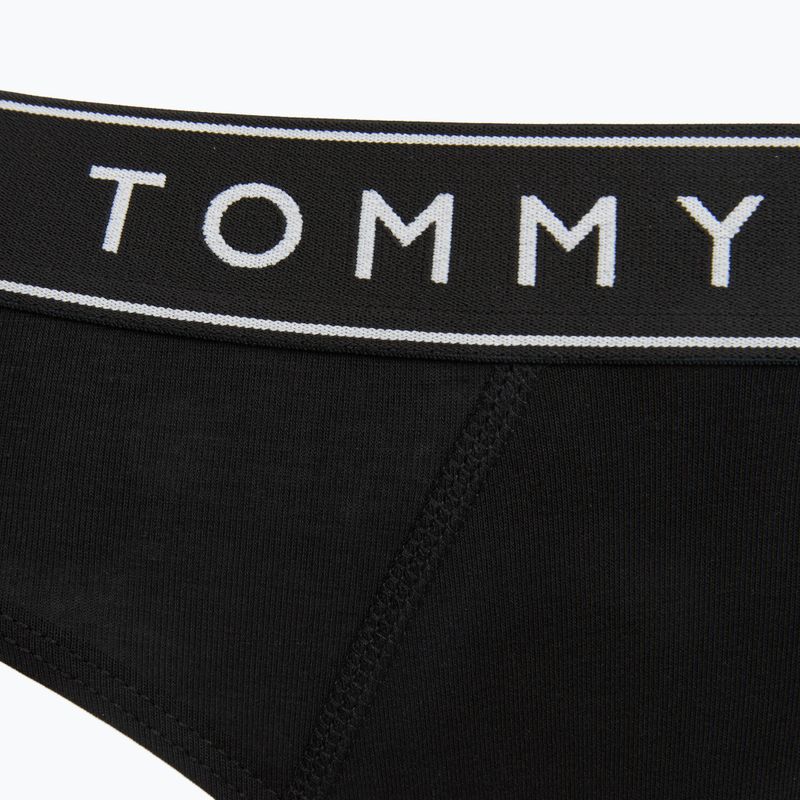 Pánske slipy Tommy Hilfiger Cotton Brief 3 balenie čierna/čierna/čierna 3