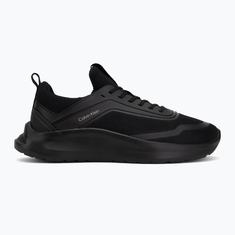 Pánske topánky Calvin Klein HM0HM02164 Light Eva Run Lace Sock triple black 2