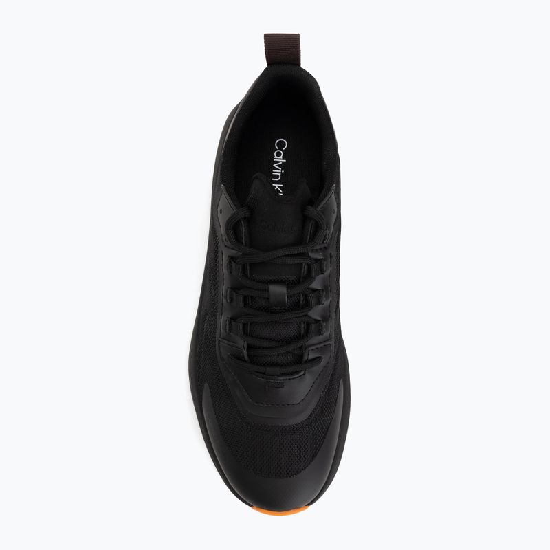 Pánske topánky Calvin Klein Volumax Chunky Runner Trainers HM0HM02224 black/vivid tangerine 5