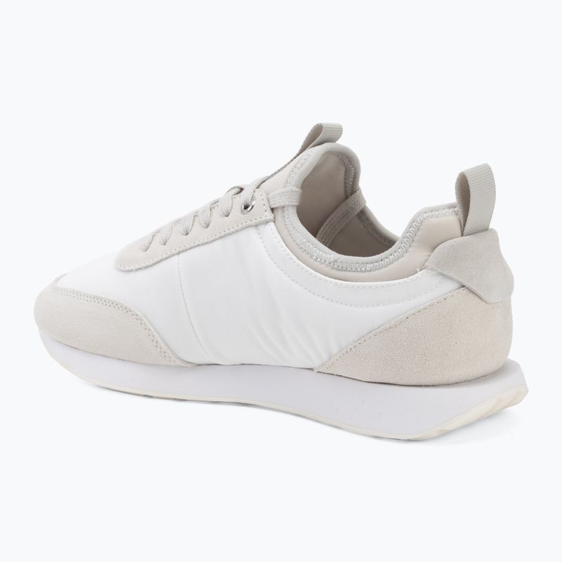 Pánske topánky Calvin Klein YM0YM01414 Retro Runner Sock Laceup Mix mat bright white/light grey 3