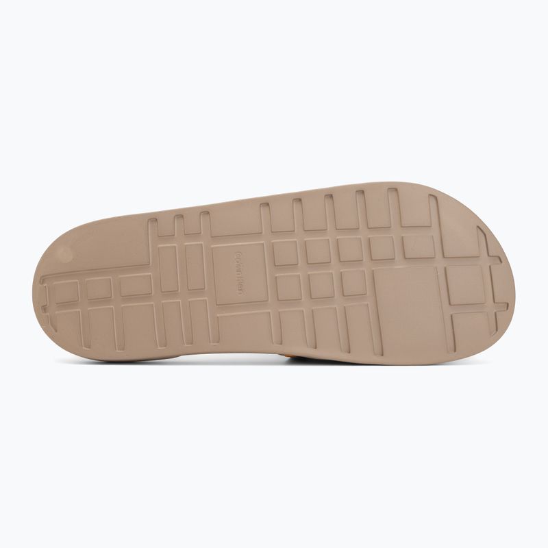 Pánske šľapky Calvin Klein HM0HM02108 Ess Institutional Cv nomad/vivid tangerine 4