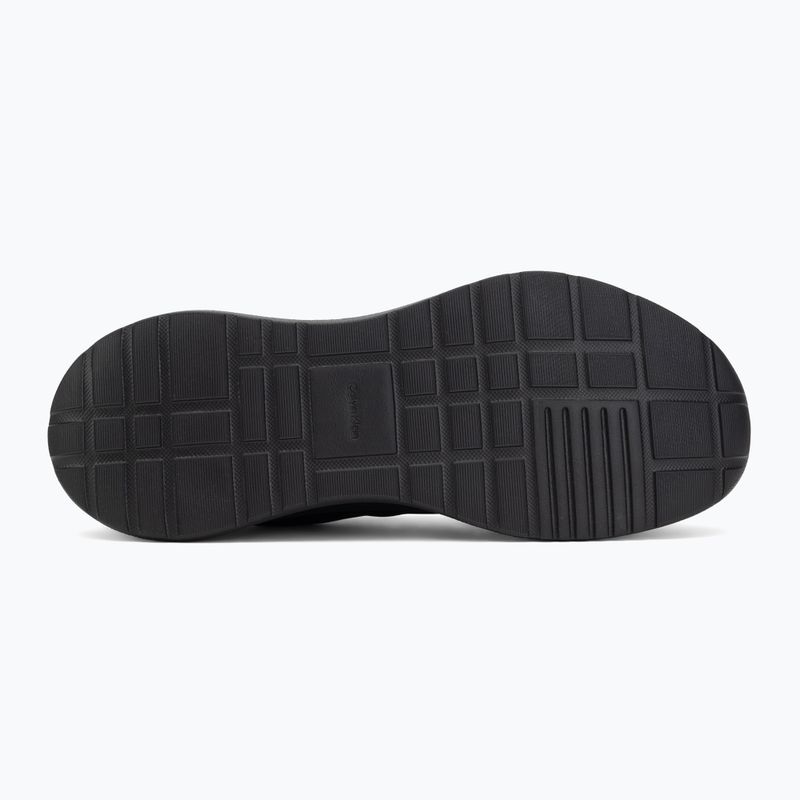 Pánska obuv Calvin Klein HM0HM02342 Light Eva Runn Essential Laceup Nylon Suede triple black 4