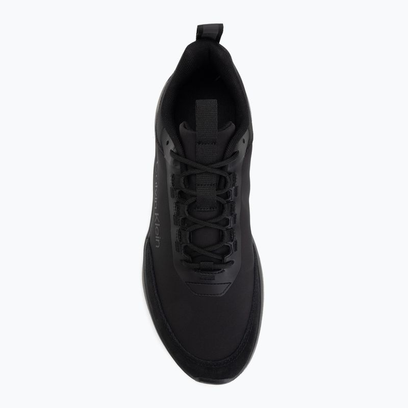 Pánske topánky Calvin Klein HM0HM02342 Light Eva Runn Essential Laceup Nylon Suede triple black 5