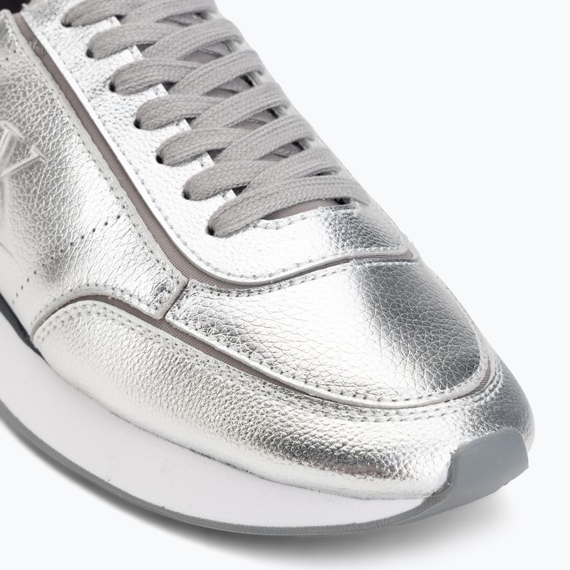 Dámske topánky Calvin Klein HW0HW03287 Retro Runner Metallic silver 7