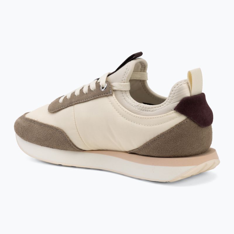 Dámske topánky Calvin Klein YW0YW02060 Retro Runner Sock Laceup Mix Mat turtledove/spanish villa/bordeaux 3