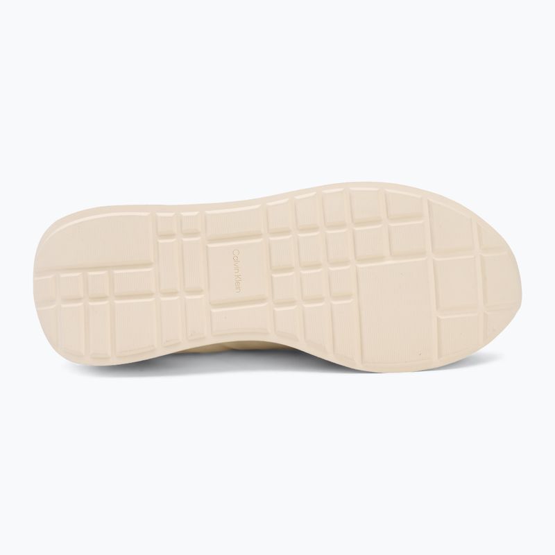 Dámske topánky Calvin Klein YW0YW02060 Retro Runner Sock Laceup Mix Mat turtledove/spanish villa/bordeaux 4