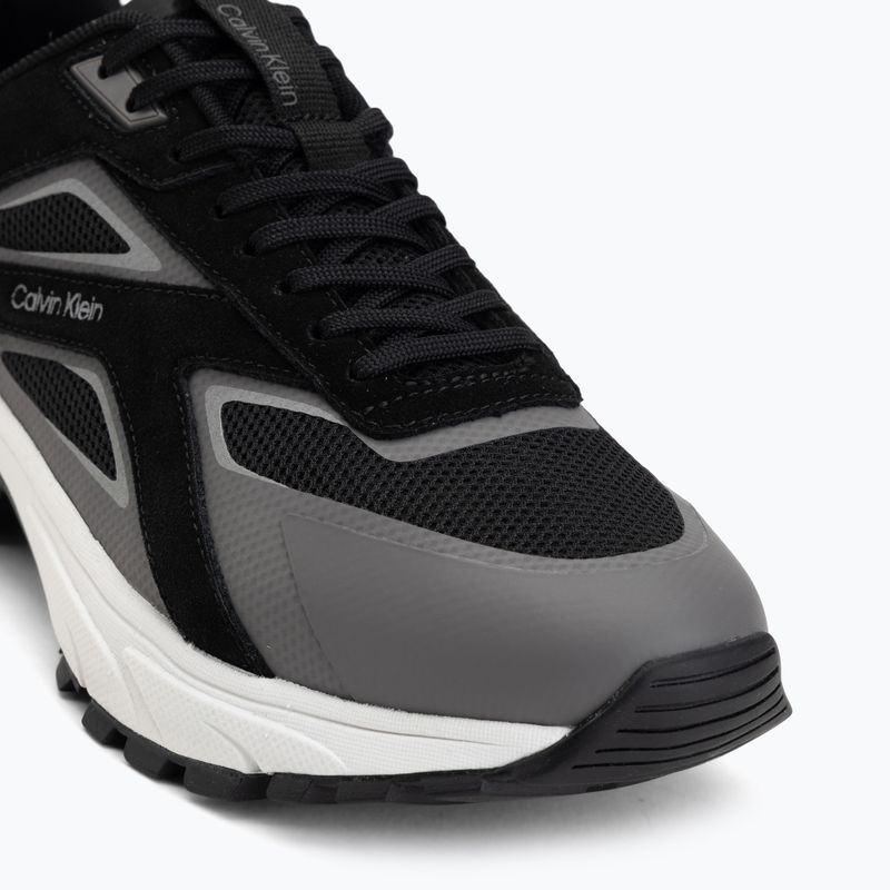 Pánske topánky Calvin Klein HM0HM02220 Hike Runner Stripe Mix Nylon Suede black/granite road 7