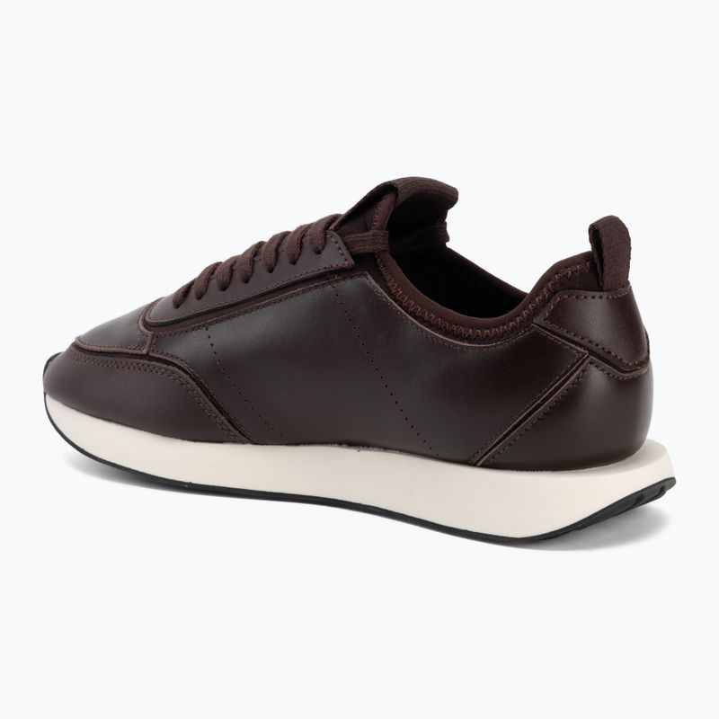 Dámske topánky Calvin Klein HW0HW03118 Retro Runner Sock PANL Leather Neo bordeaux 3