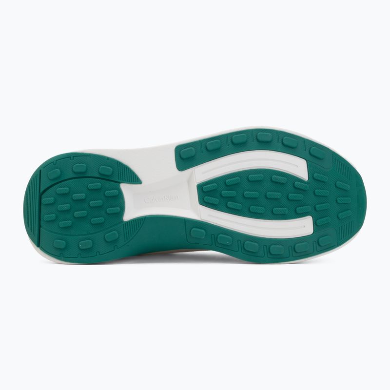 Pánske topánky Calvin Klein Volumax Chunky Runner Trainers HM0HM02224 white/marshmallow/street green 4
