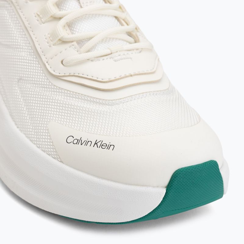 Pánske topánky Calvin Klein Volumax Chunky Runner Trainers HM0HM02224 white/marshmallow/street green 7