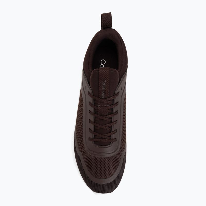 Pánske topánky Calvin Klein HM0HM02164 Light Eva Run Lace Sock bordeaux 5