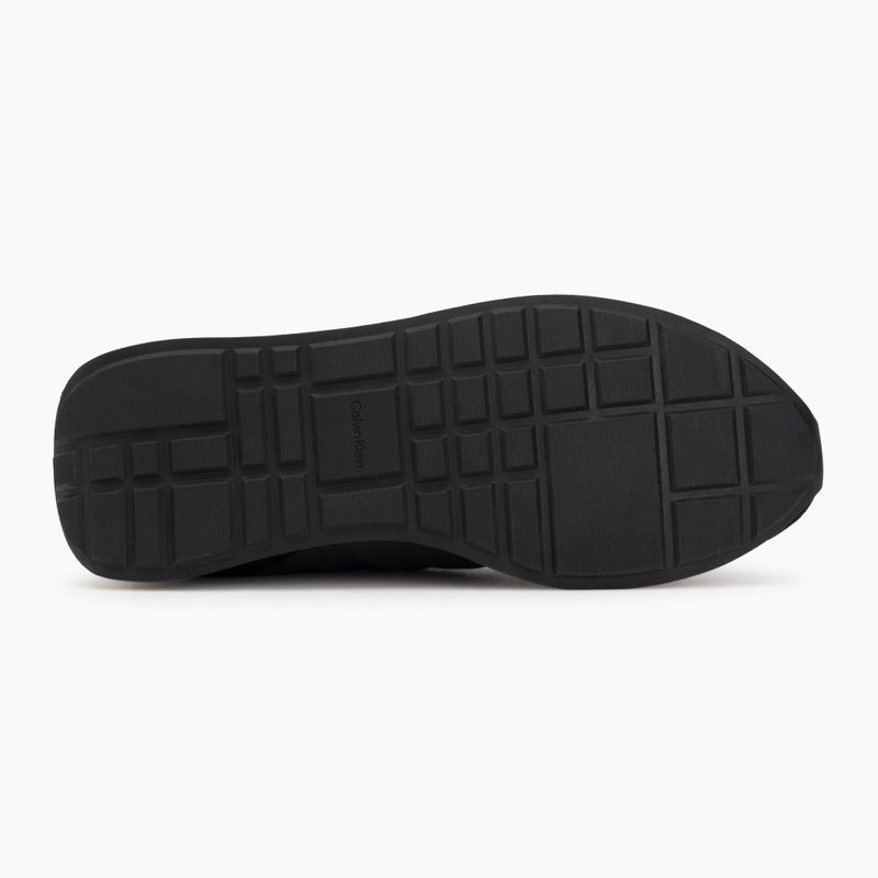 Pánske topánky Calvin Klein HM0HM02212 Retro Runner Bans Leather Suede black/iron gate/amber gold 4