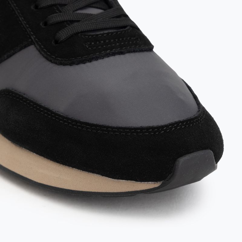 Pánske topánky Calvin Klein HM0HM02212 Retro Runner Bans Leather Suede black/iron gate/amber gold 7