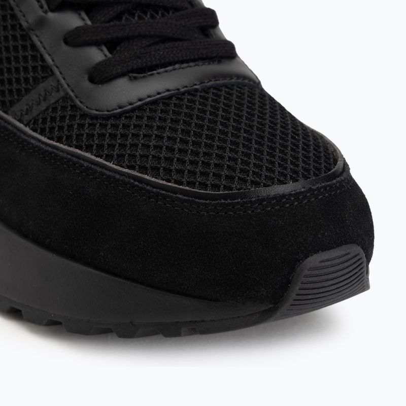 Pánske topánky Calvin Klein HM0HM02215 City Runner Laceup Nylon Recycled Suede triple black 7