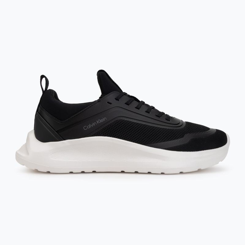 Dámske topánky Calvin Klein HW0HW03023 Light Runner Sock Mesh Lycra ck black 2
