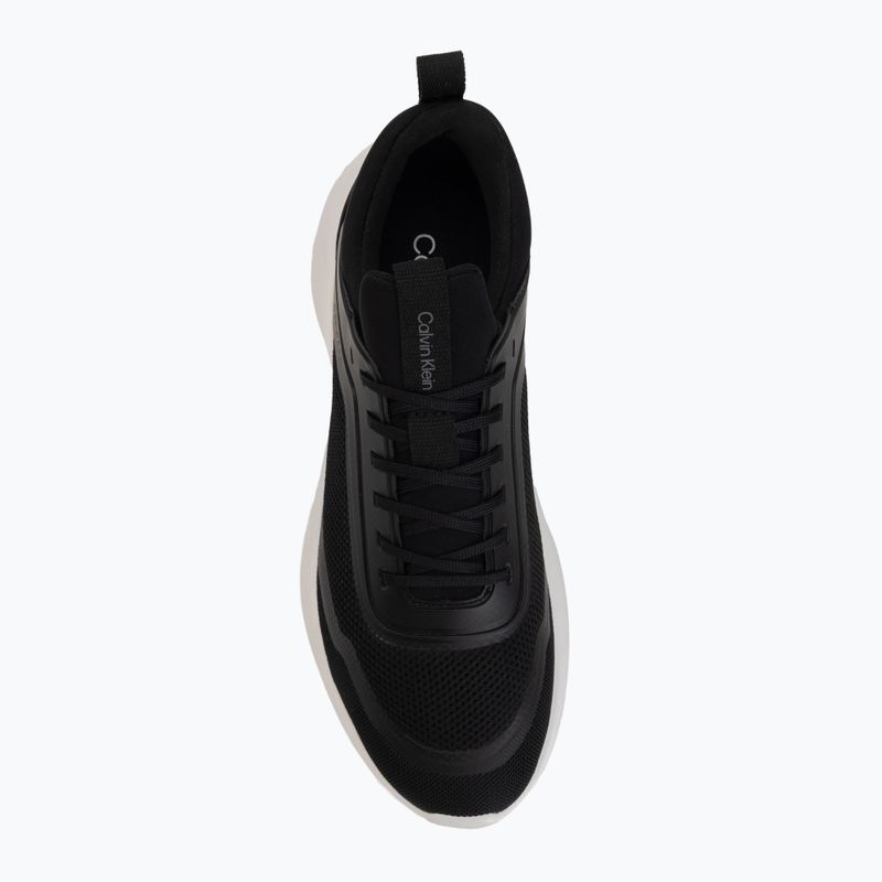 Dámske topánky Calvin Klein HW0HW03023 Light Runner Sock Mesh Lycra ck black 5