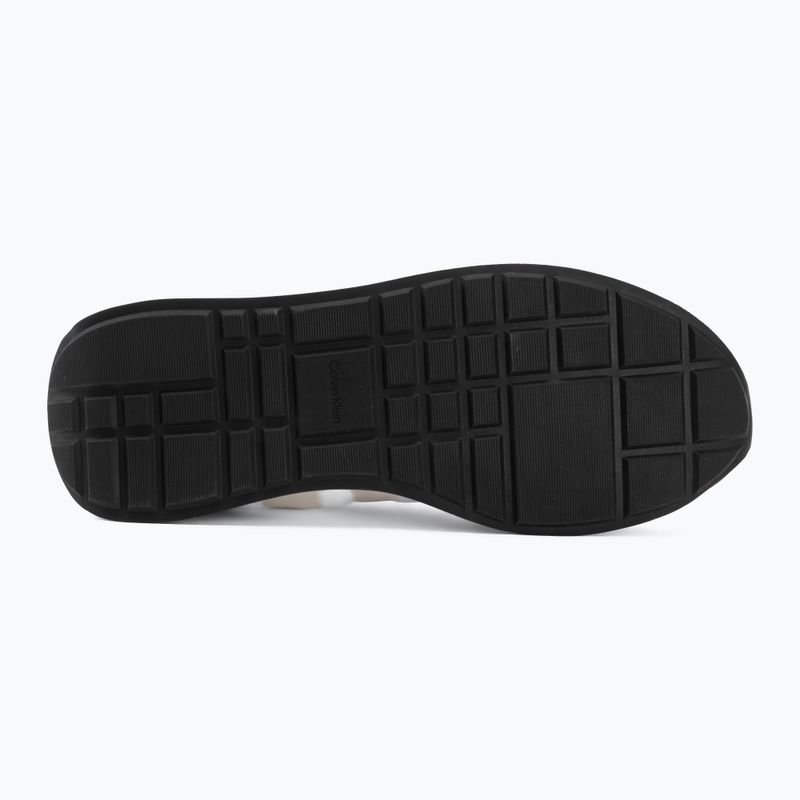 Pánske topánky Calvin Klein HM0HM02212 Retro Runner Bans Leather Suede granite gray/white/rhubarb 4