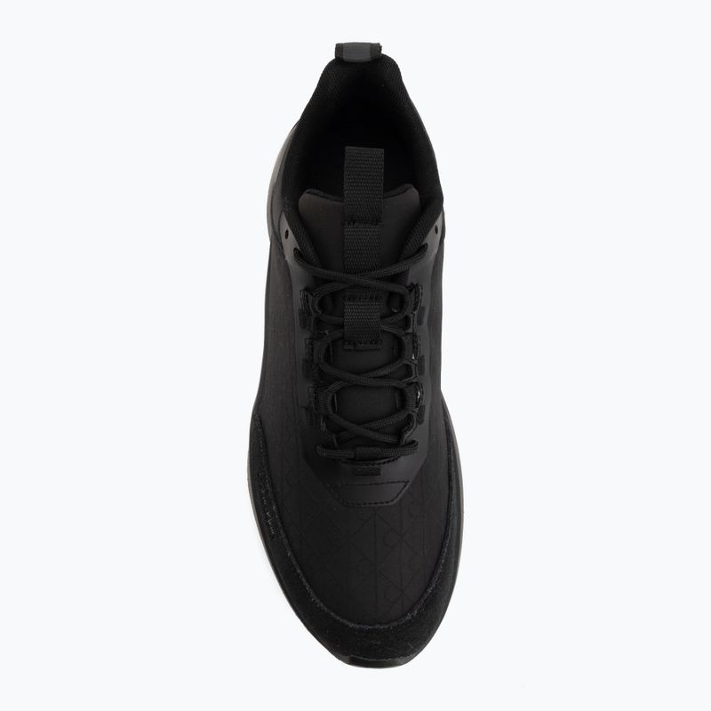 Pánske topánky Calvin Klein HM0HM02343 Light Eva Runn Laceup AOP triple black 5