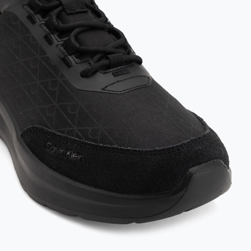 Pánske topánky Calvin Klein HM0HM02343 Light Eva Runn Laceup AOP triple black 7