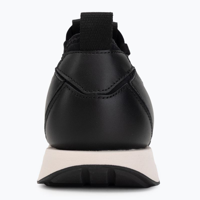 Dámske topánky Calvin Klein HW0HW03118 Retro Runner Sock PANL Leather Neo black/crystal grey 6
