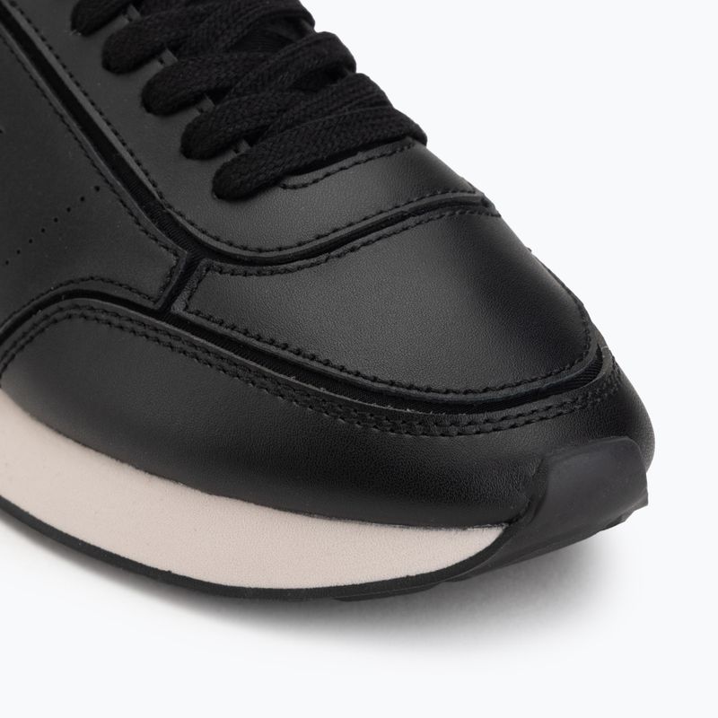 Dámske topánky Calvin Klein HW0HW03118 Retro Runner Sock PANL Leather Neo black/crystal grey 7
