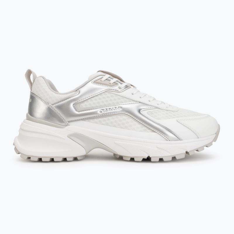 Pánske topánky Calvin Klein HM0HM02341 Hike Runner Stripe Met Mix bright white/silver/light grey 2