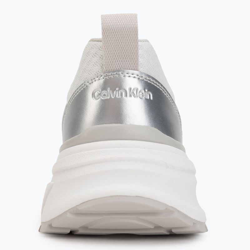 Pánske topánky Calvin Klein HM0HM02341 Hike Runner Stripe Met Mix bright white/silver/light grey 6