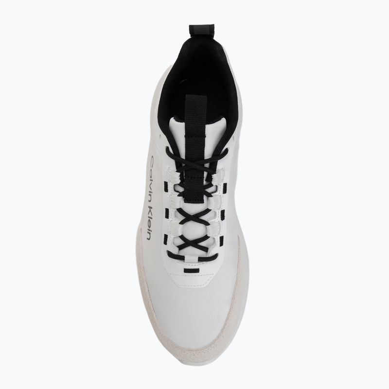 Pánska obuv Calvin Klein HM0HM02342 Light Eva Runn Essential Laceup Nylon Suede bright white/black 5