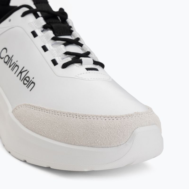Pánske topánky Calvin Klein HM0HM02342 Light Eva Runn Essential Laceup Nylon Suede bright white/black 7