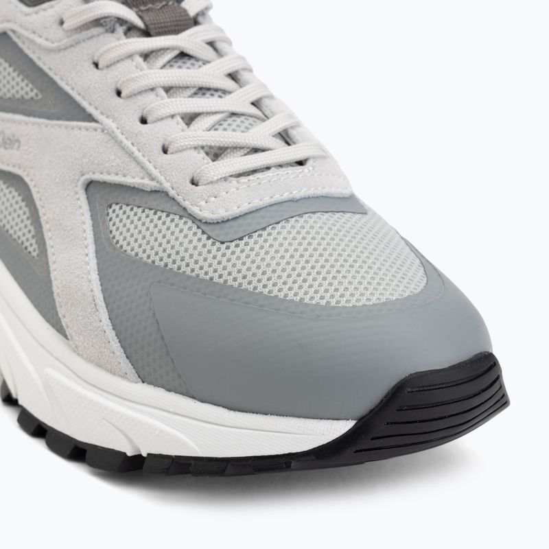 Pánske topánky Calvin Klein HM0HM02220 Hike Runner Stripe Mix Nylon Suede light grey/granite grey 7