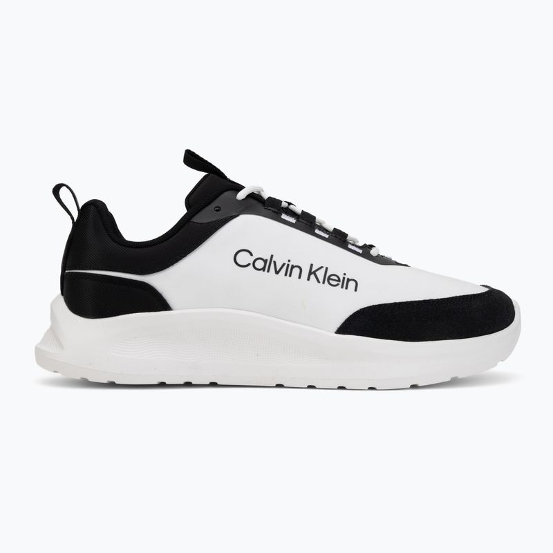 Pánske topánky Calvin Klein HM0HM02342 Light Eva Runn Essential Laceup Nylon Suede black/bright white 2
