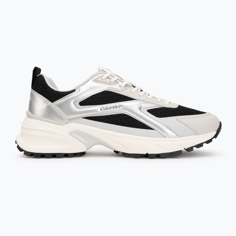 Pánske topánky Calvin Klein HM0HM02341 Hike Runner Stripe Met Mix black/silver/light grey 2