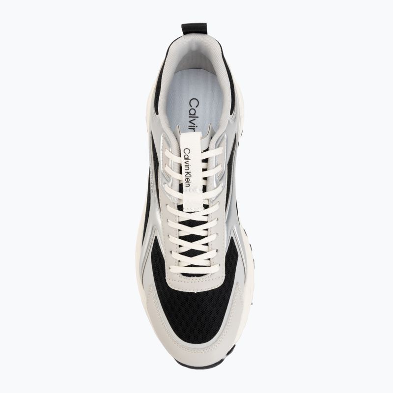 Pánske topánky Calvin Klein HM0HM02341 Hike Runner Stripe Met Mix black/silver/light grey 5