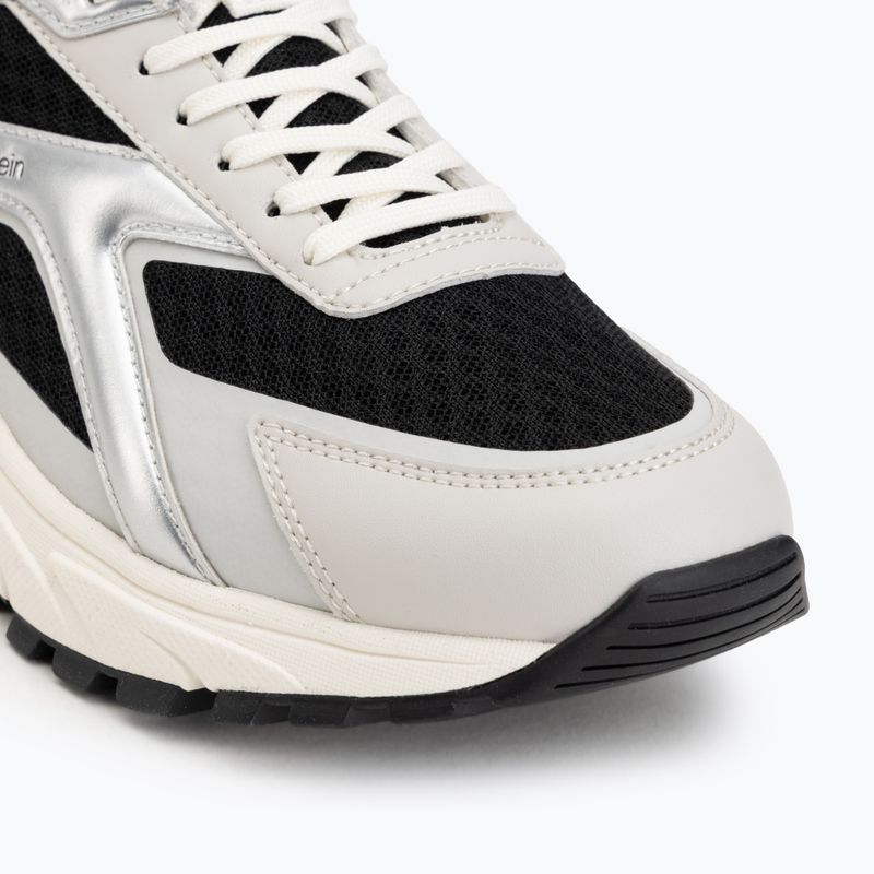 Pánske topánky Calvin Klein HM0HM02341 Hike Runner Stripe Met Mix black/silver/light grey 7
