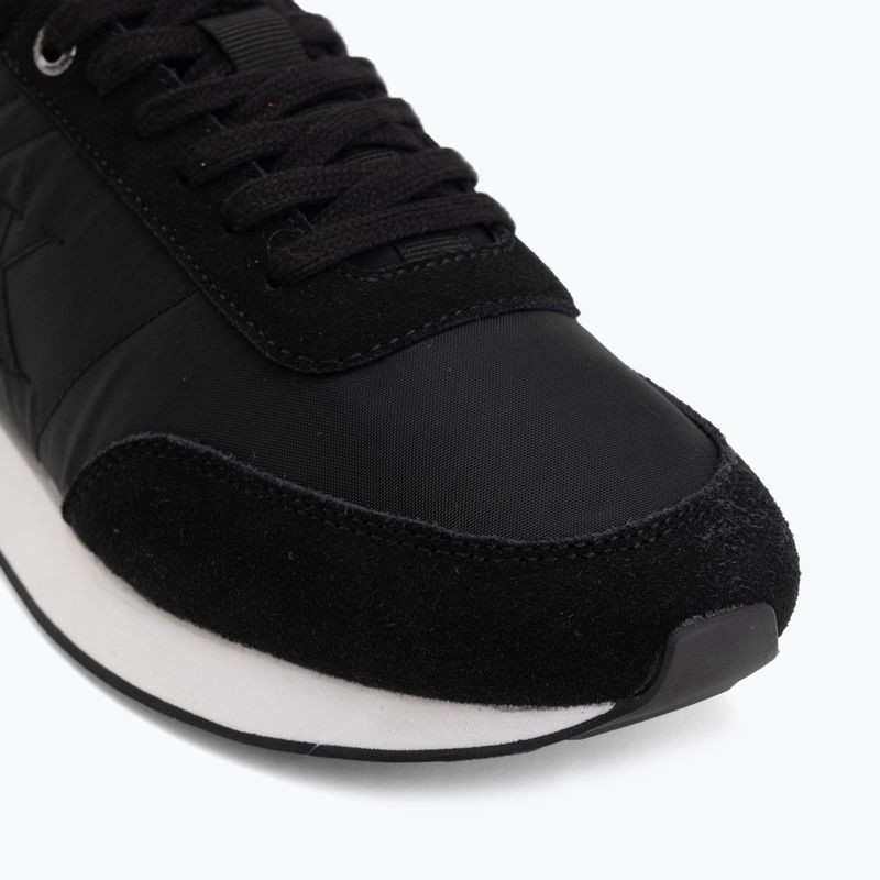 Pánske topánky Calvin Klein YM0YM01414 Retro Runner Sock Laceup Mix matte black/bright white 7