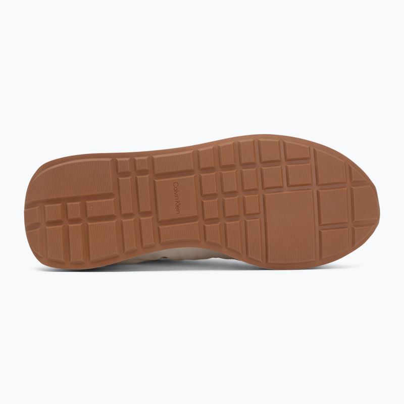 Pánske topánky Calvin Klein YM0YM01361 Retro Runner Ess Mix Mat white swan/tofu/amber gold 4