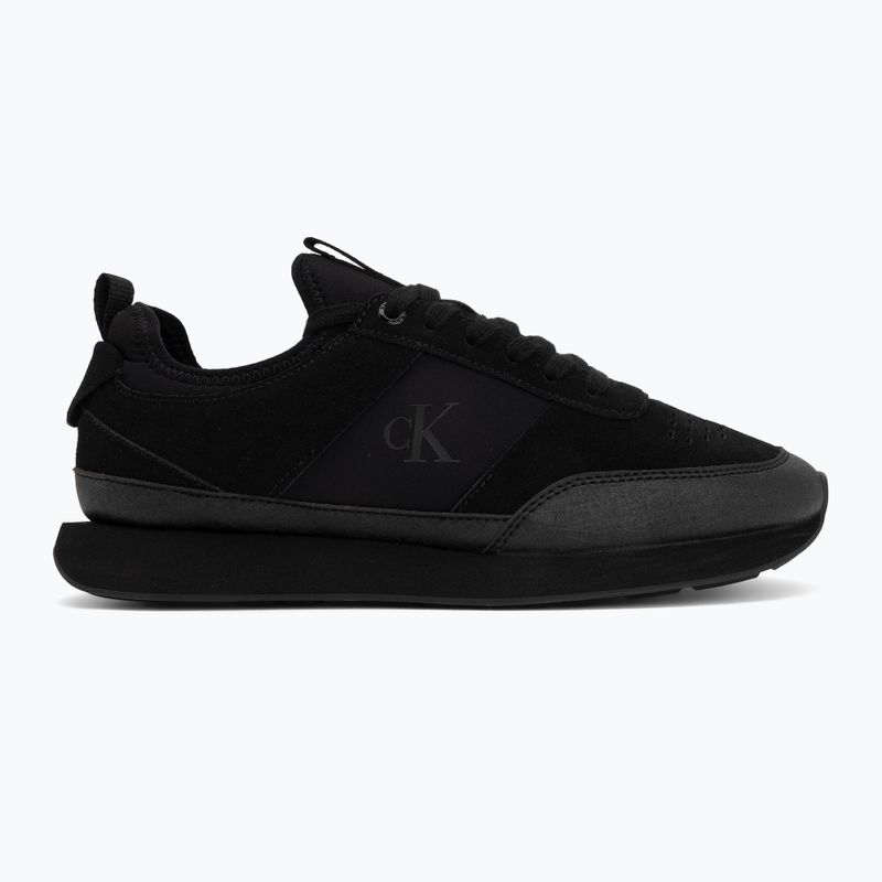 Pánske topánky Calvin Klein HM0HM02305 Retro Runner Sock triple black 2
