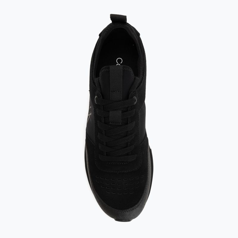 Pánske topánky Calvin Klein HM0HM02305 Retro Runner Sock triple black 5